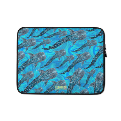 Groovy Whale Shark Neoprene Laptop Case