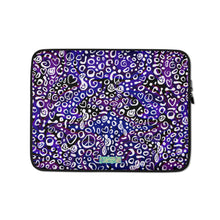 Load image into Gallery viewer, Purple Rayz Neoprene Laptop Case
