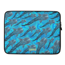 Load image into Gallery viewer, Groovy Whale Shark Neoprene Laptop Case
