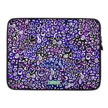 Load image into Gallery viewer, Purple Rayz Neoprene Laptop Case
