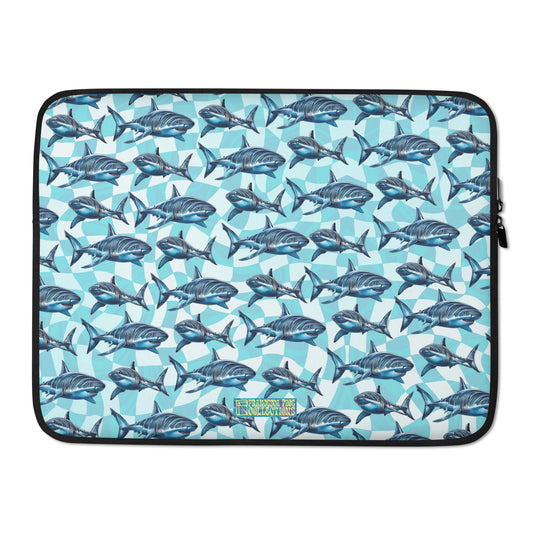 Great White Shark Neoprene Laptop Case