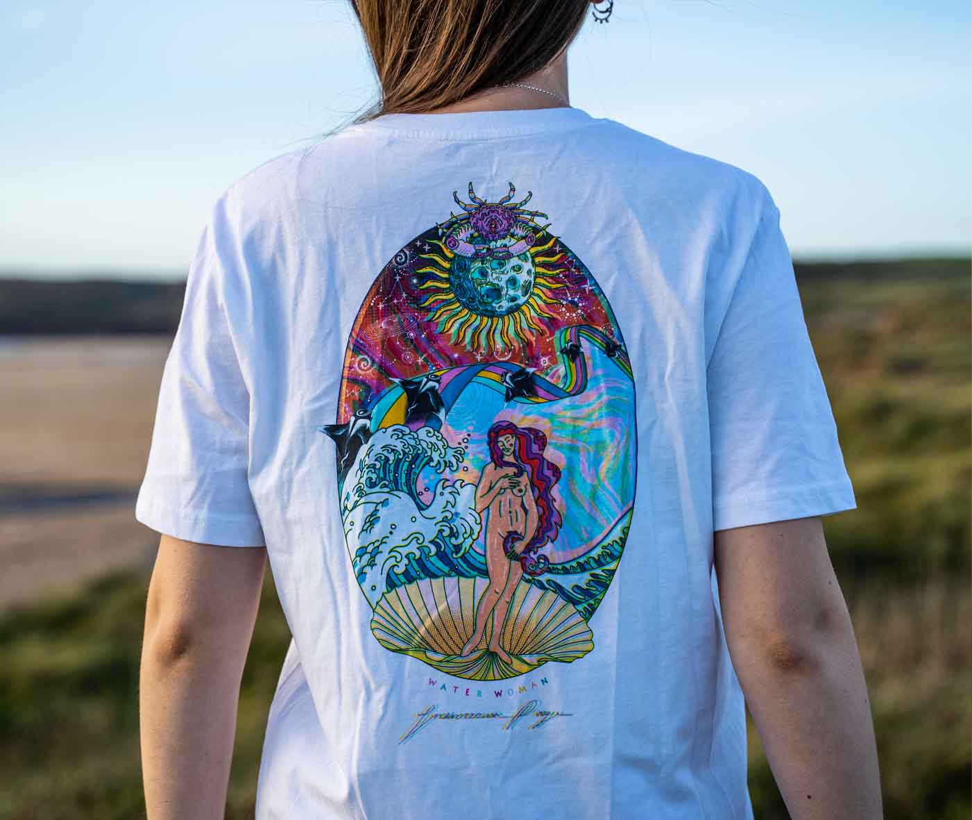 Water Woman Unisex Organic T-Shirt