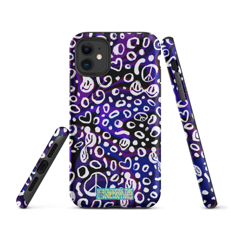Purple Rayz Tough iPhone case