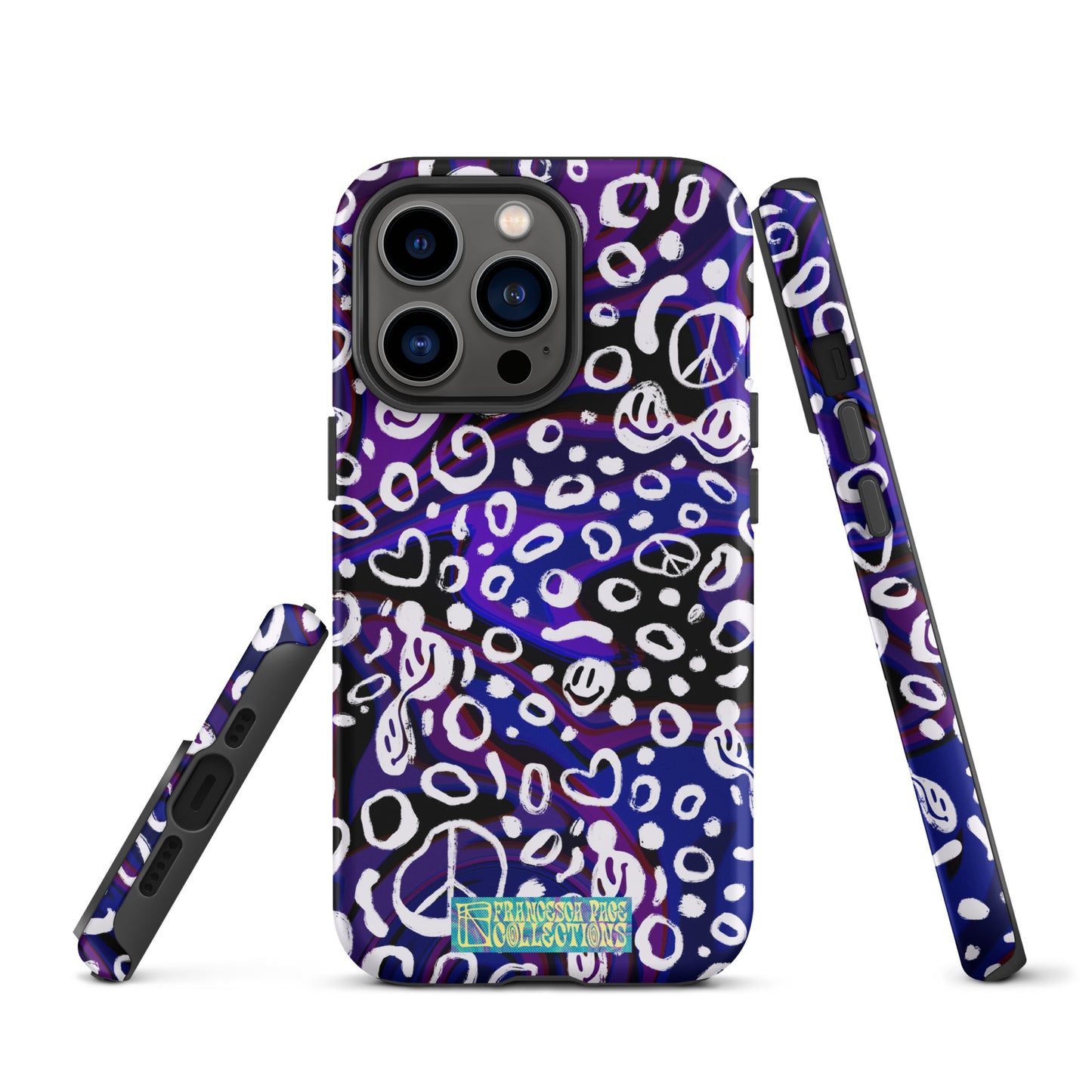 Purple Rayz Tough iPhone® Case