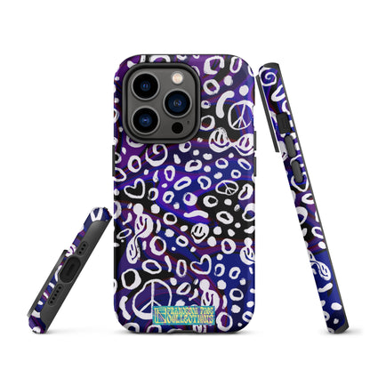 Purple Rayz Tough iPhone® Case