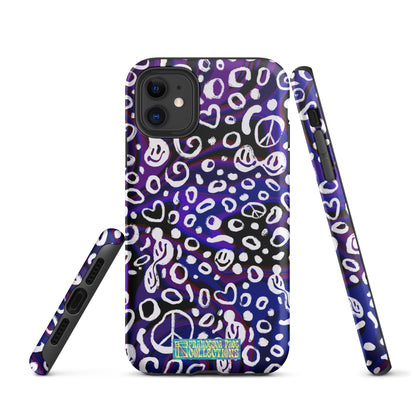 Purple Rayz Tough iPhone® Case