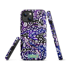 Load image into Gallery viewer, Purple Rayz Tough iPhone case
