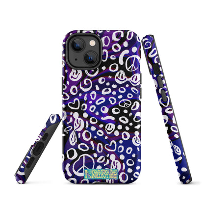 Purple Rayz Tough iPhone® Case