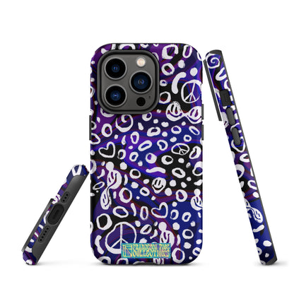 Purple Rayz Tough iPhone® Case