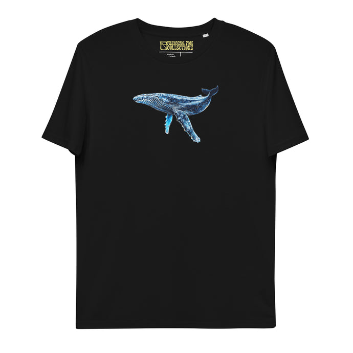 Humpback Whale Unisex Organic Tee