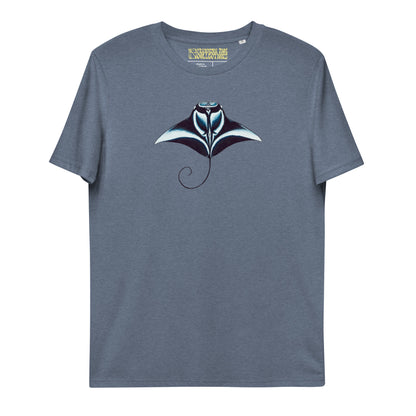 Manta Ray Unisex Organic T-Shirt