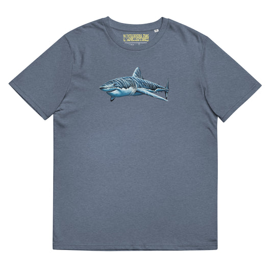 Great White Shark Unisex Organic Tee