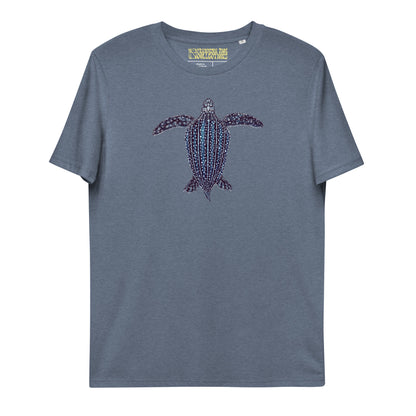 Leatherback Sea Turtle Unisex Organic T-Shirt