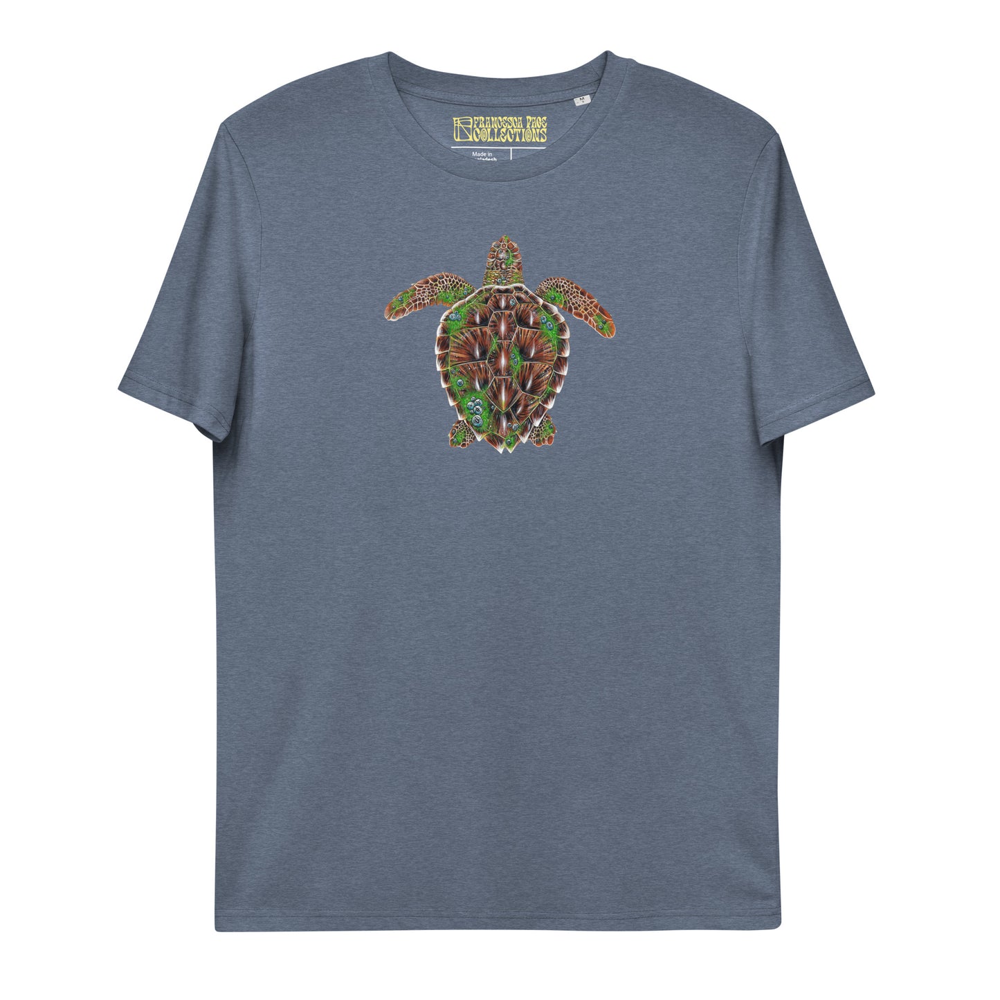 Loggerhead Sea Turtle Unisex Organic T-Shirt