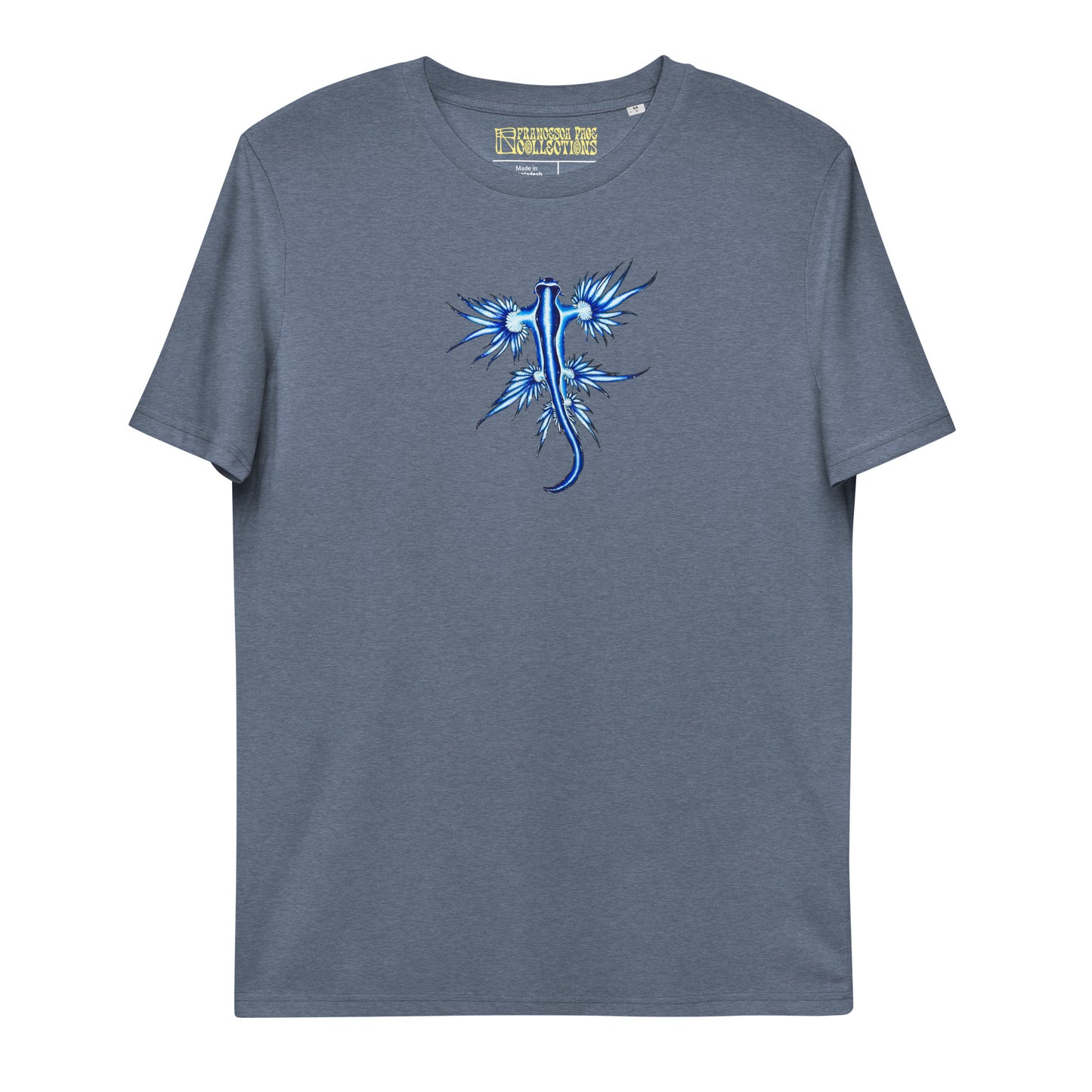 Blue Sea Dragon Unisex Organic T-Shirt