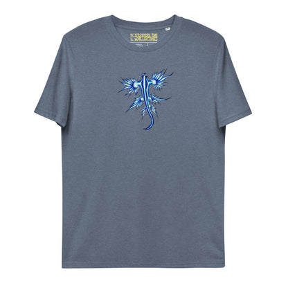 Blue Sea Dragon Unisex Organic T-Shirt