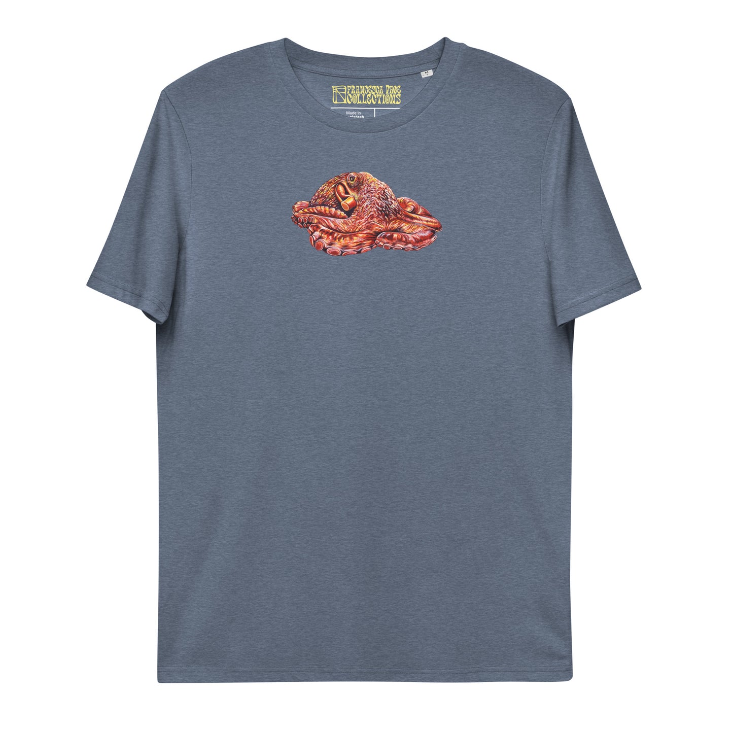 Giant Pacific Octopus Unisex Organic T-Shirt