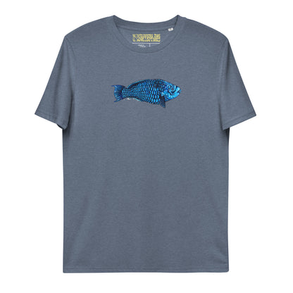 Midnight Parrotfish Unisex Organic T-Shirt