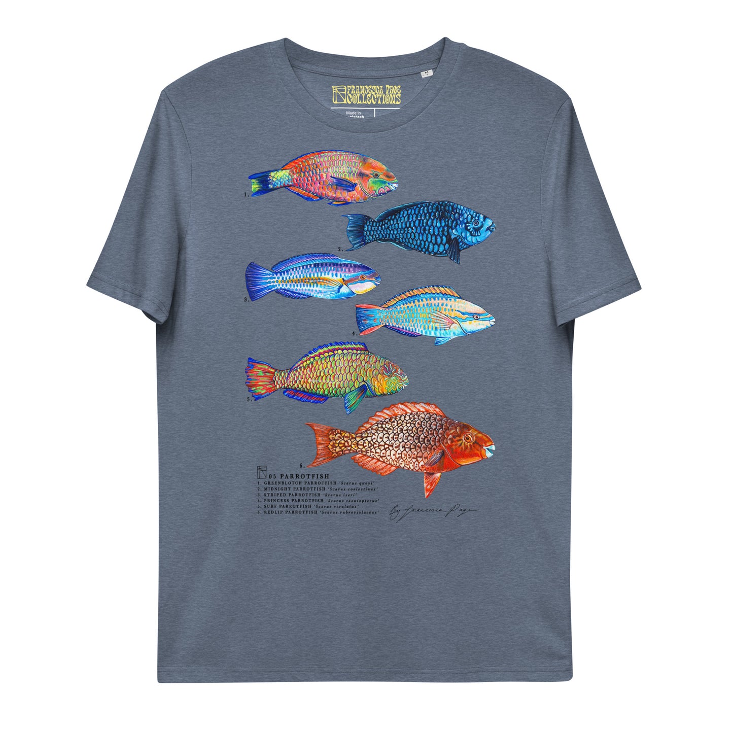 Parrotfish Unisex Organic T-Shirt