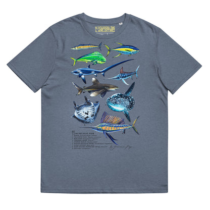 Pelagic Fish Unisex Organic T-Shirt