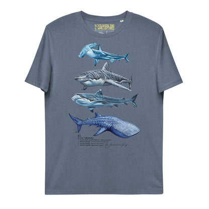 Sharks Unisex Organic T-Shirt