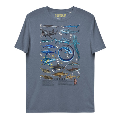 SHARKS Unisex Organic T-Shirt