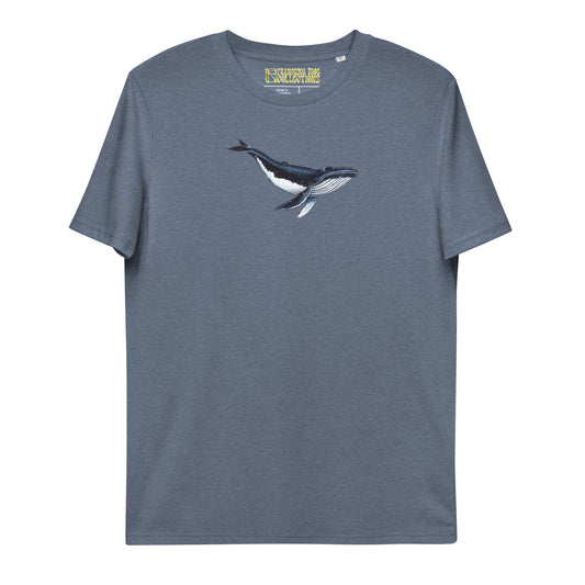 Humpback Whale Unisex Organic T-Shirt