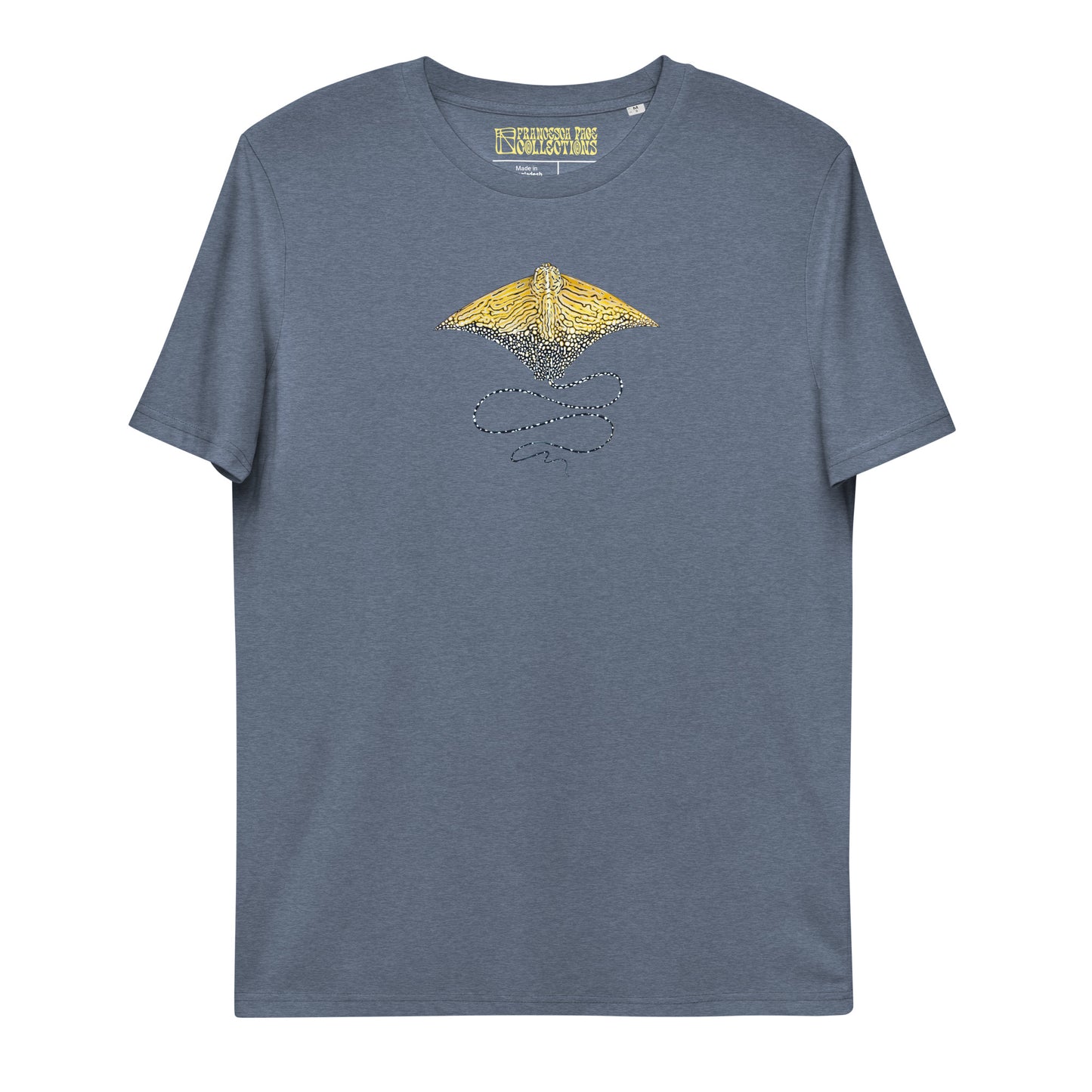 Ornate Eagle Ray Unisex Organic T-Shirt