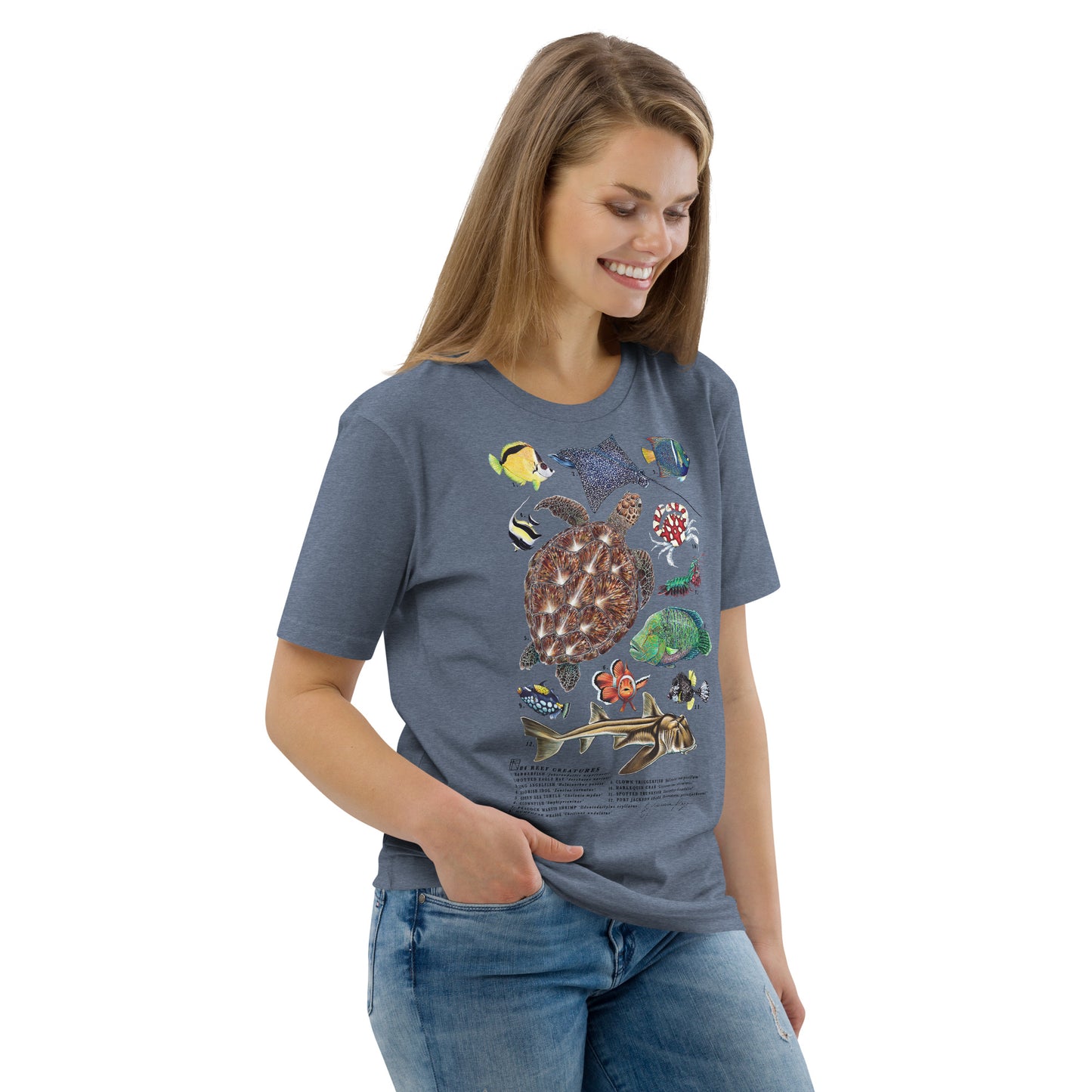 Reef Creatures Unisex Organic T-Shirt