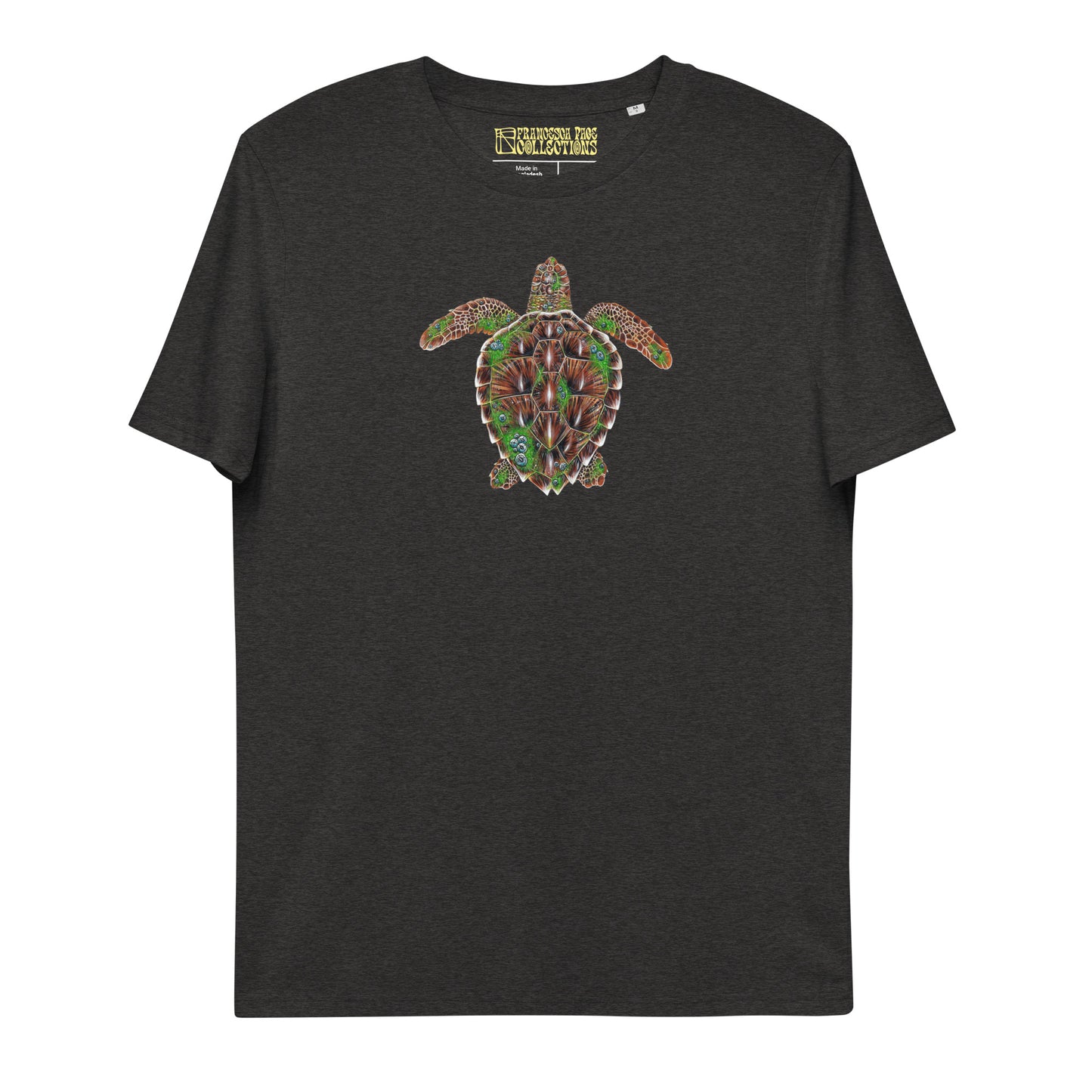 Loggerhead Sea Turtle Unisex Organic T-Shirt