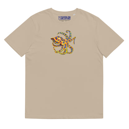 Blue ringed octopus Unisex Organic T-Shirt