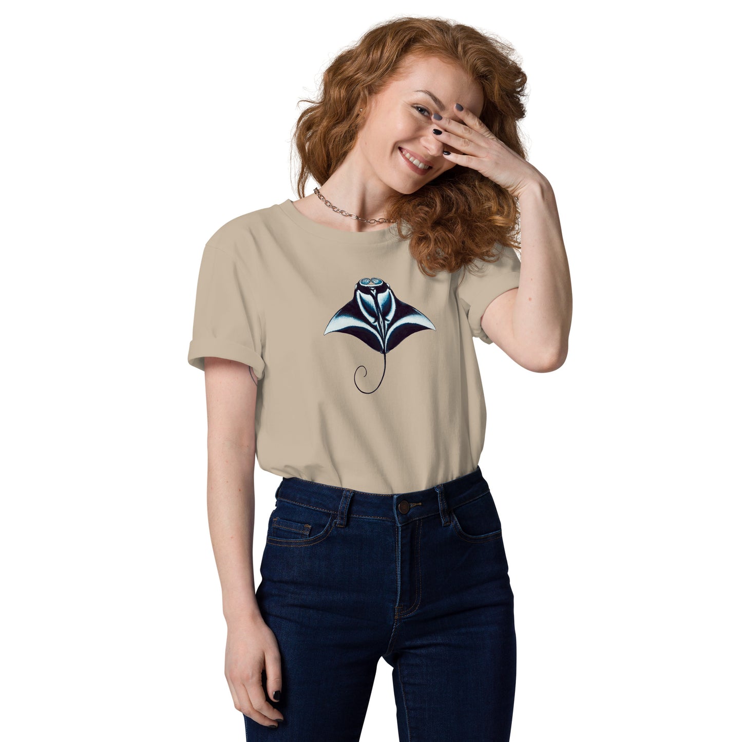 Manta Ray Unisex Organic T-Shirt