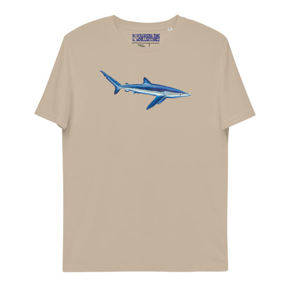 Blue Shark Unisex Organic T-Shirt