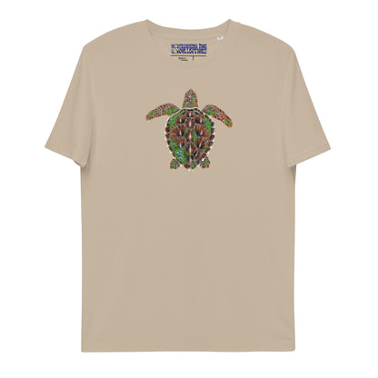 Loggerhead Sea Turtle Unisex Organic T-Shirt