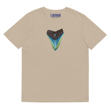 Load image into Gallery viewer, Megalodon Shark Unisex Organic Tee
