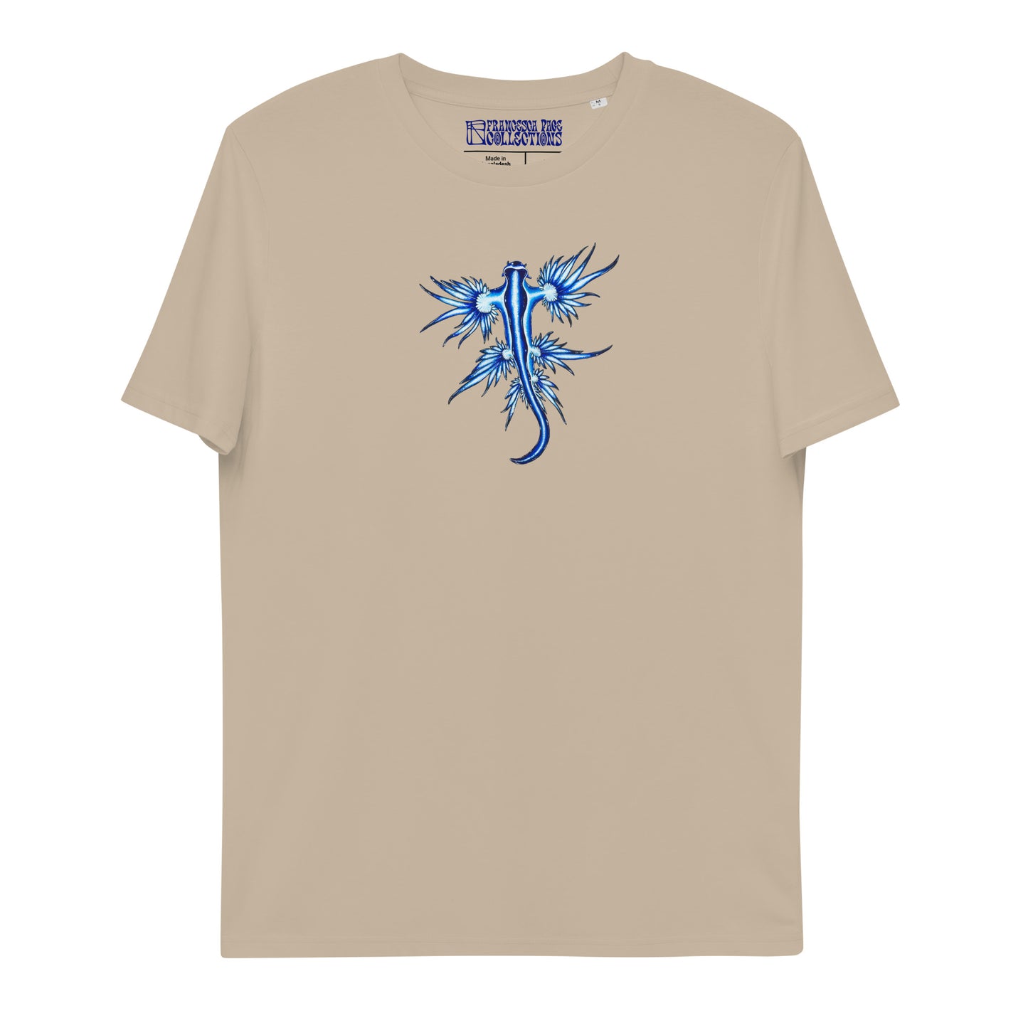 Blue Sea Dragon Unisex Organic T-Shirt