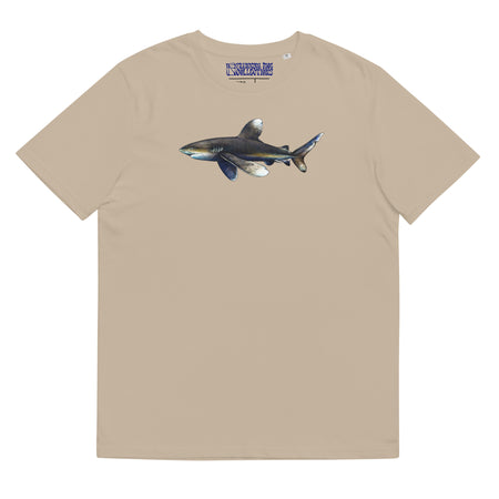 Oceanic Whitetip Shark Unisex Organic Tee