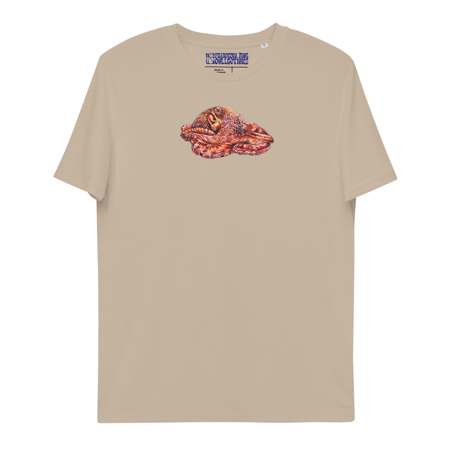 Giant Pacific Octopus Unisex Organic T-Shirt