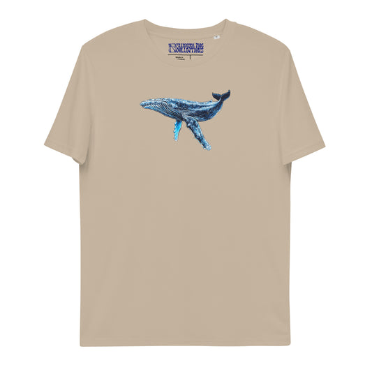 Humpback Whale Unisex Organic T-Shirt