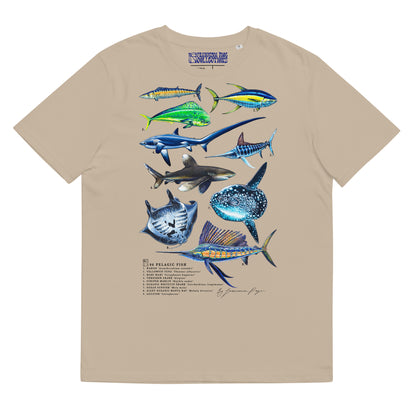 Pelagic Fish Unisex Organic T-Shirt