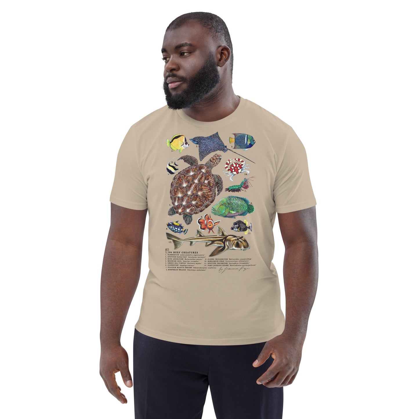 Reef Creatures Unisex Organic T-Shirt