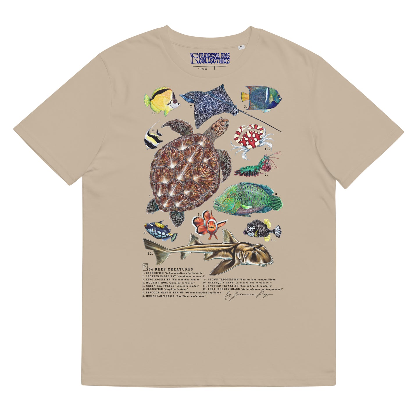 Reef Creatures Unisex Organic T-Shirt