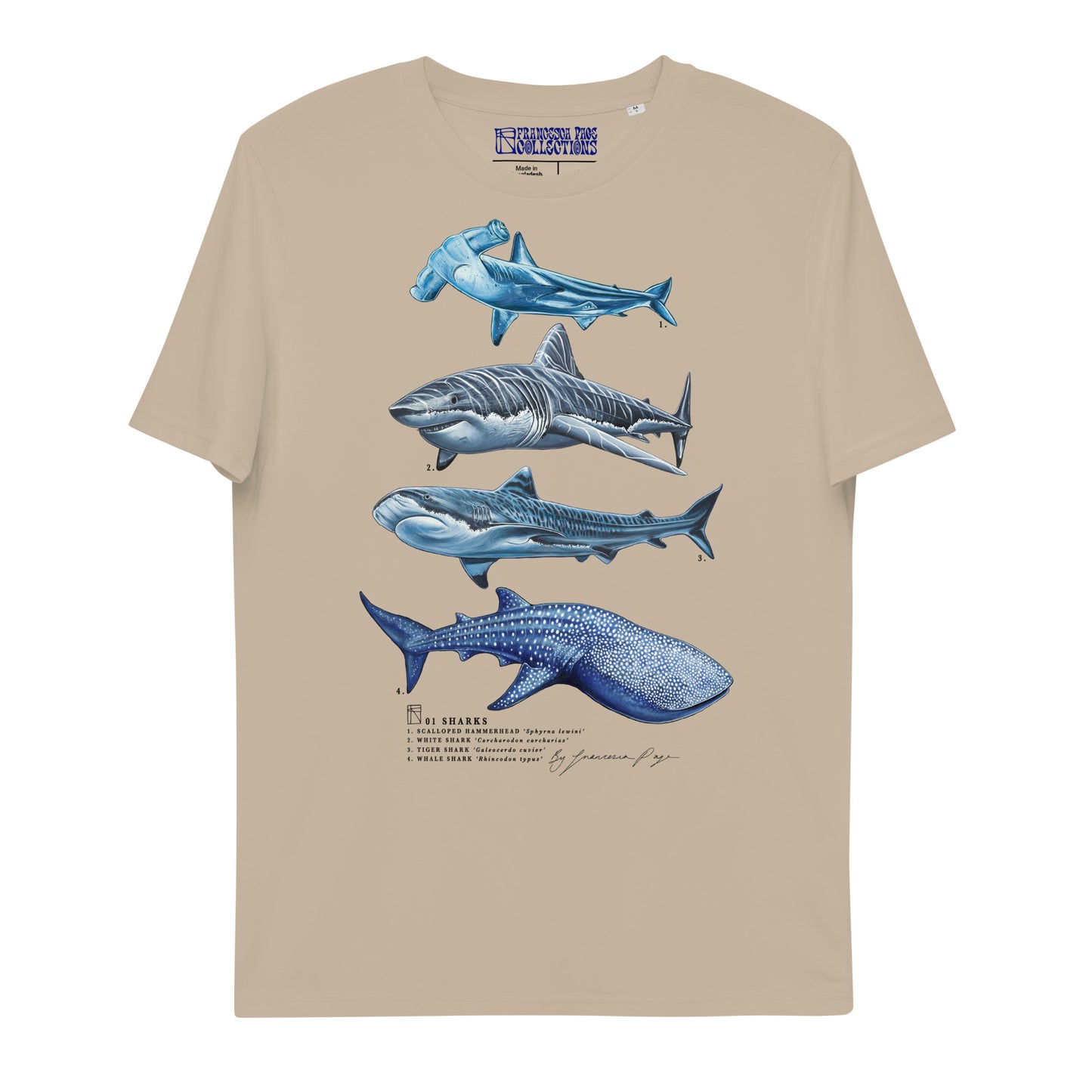 Sharks Unisex Organic T-Shirt