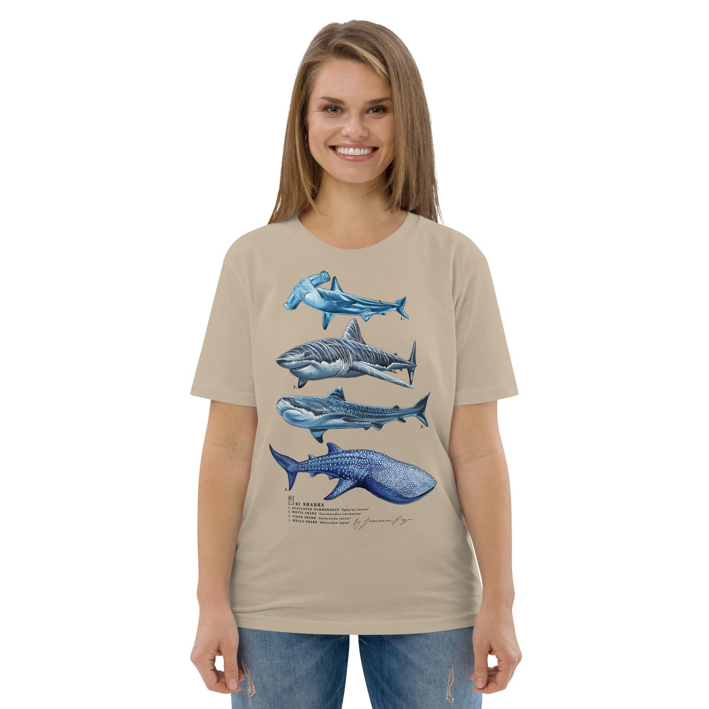 Sharks Unisex Organic T-Shirt