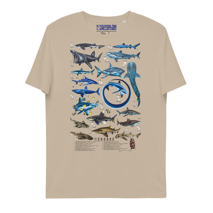 SHARKS Unisex Organic T-Shirt