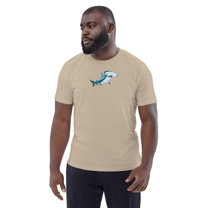 Great Hammerhead Shark Unisex Organic T-Shirt