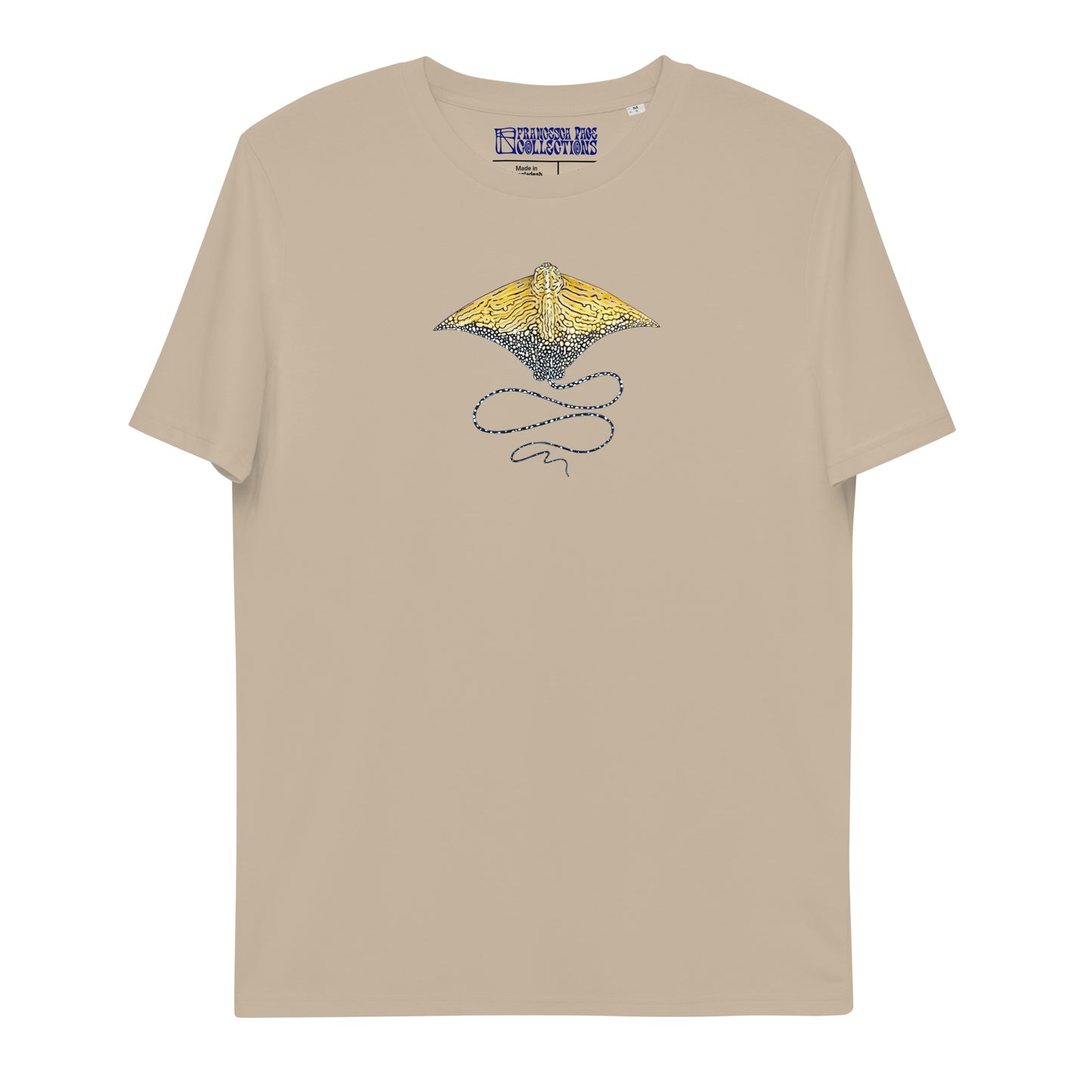 Ornate Eagle Ray Unisex Organic T-Shirt