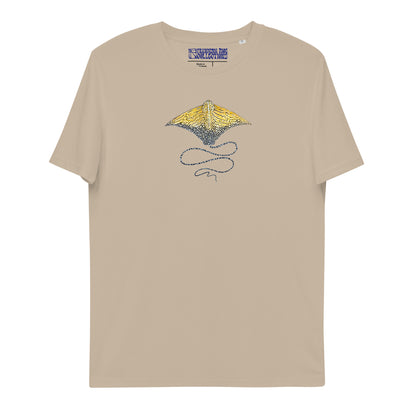 Ornate Eagle Ray Unisex Organic T-Shirt