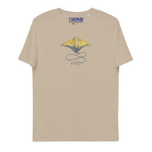 Load image into Gallery viewer, Ornate Eagle Ray Unisex Organic Tee
