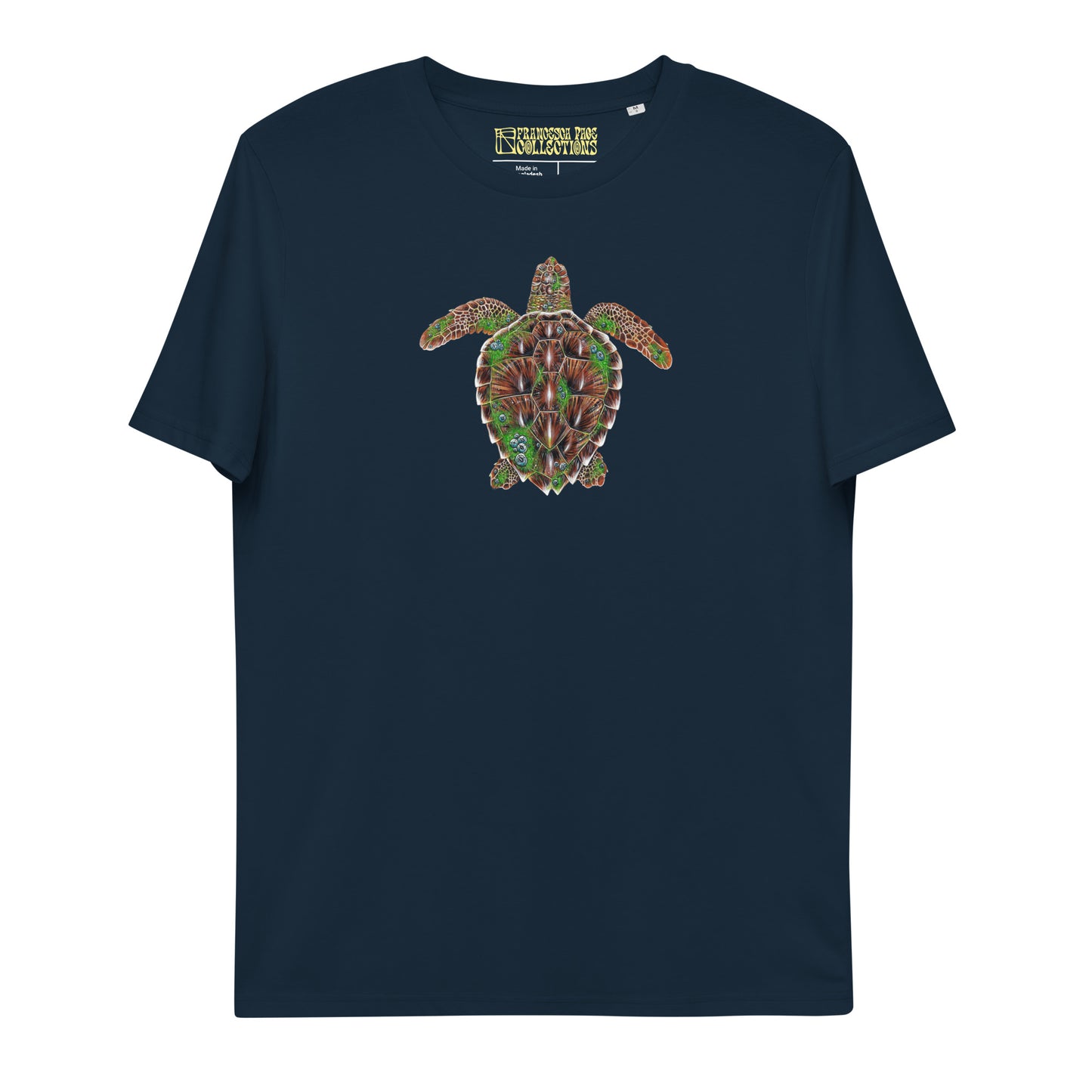 Loggerhead Sea Turtle Unisex Organic T-Shirt